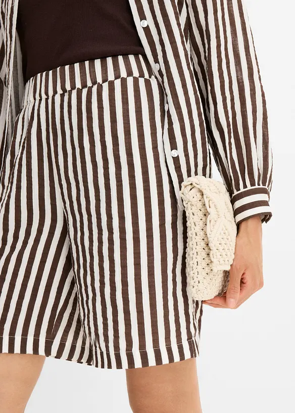 Musselin-Shorts aus reiner Baumwolle, bonprix