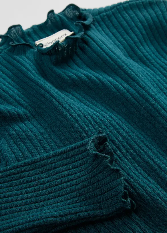 Pullover aus feiner Merinowolle, bonprix