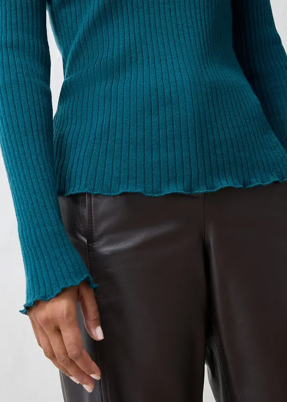 Pullover aus feiner Merinowolle, bonprix