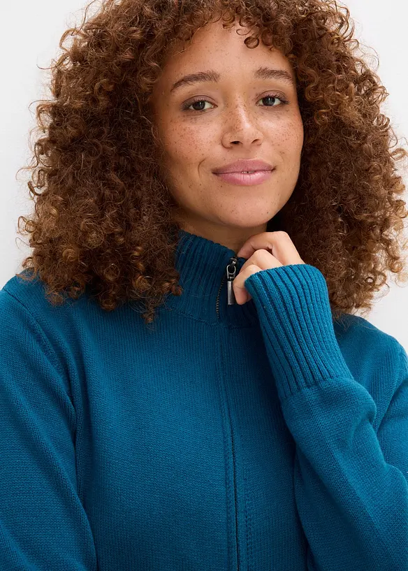 Strickjacke aus reiner Bio-Baumwolle, bonprix