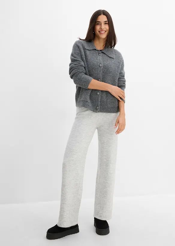 Pantalon en maille, bonprix