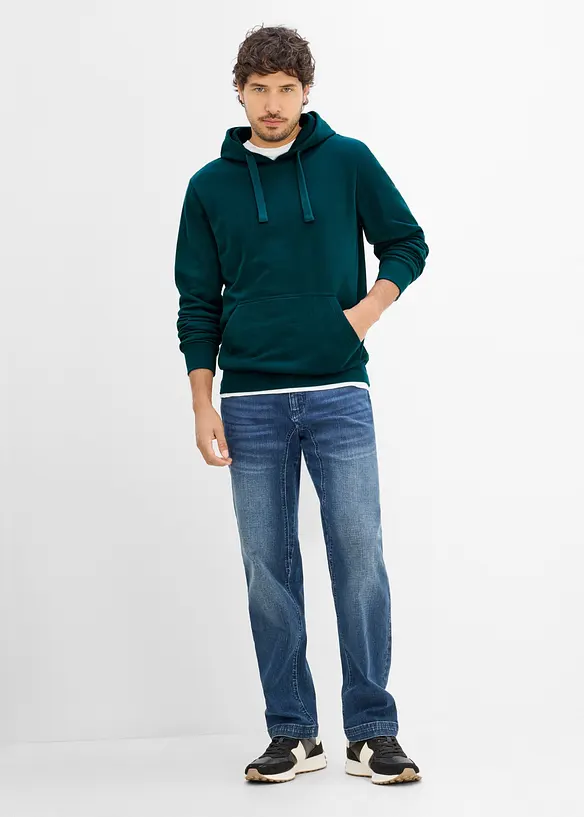 Sweat &agrave; capuche regular, bonprix