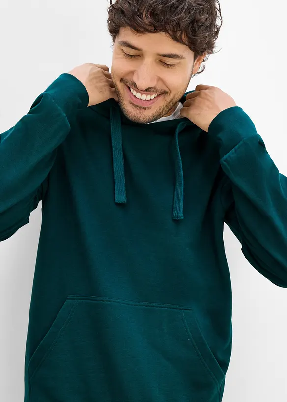 Sweat &agrave; capuche regular, bonprix