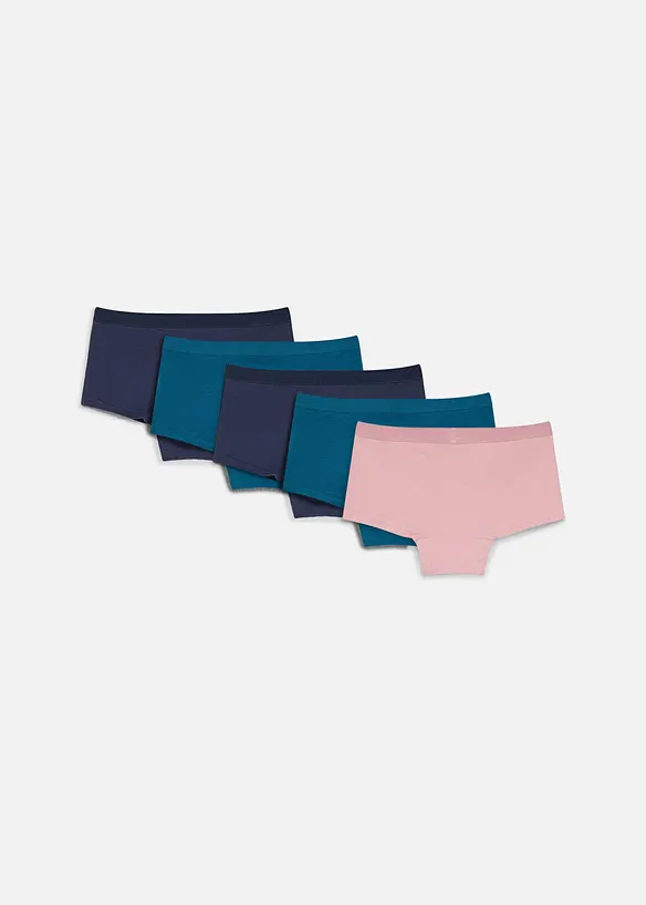 Lot de 5 culottes coton, bonprix