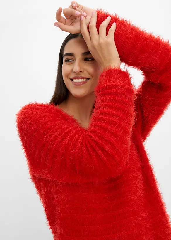 Longpullover aus Strick, bonprix
