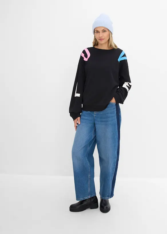 Sweat oversize et doux, bonprix