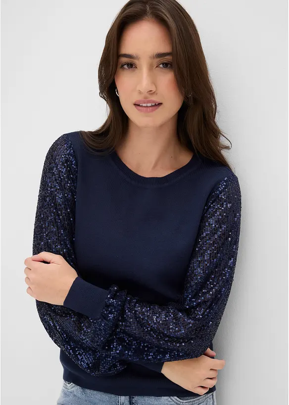 Feinstrickpullover aus weichem Viskose-Mix, bonprix