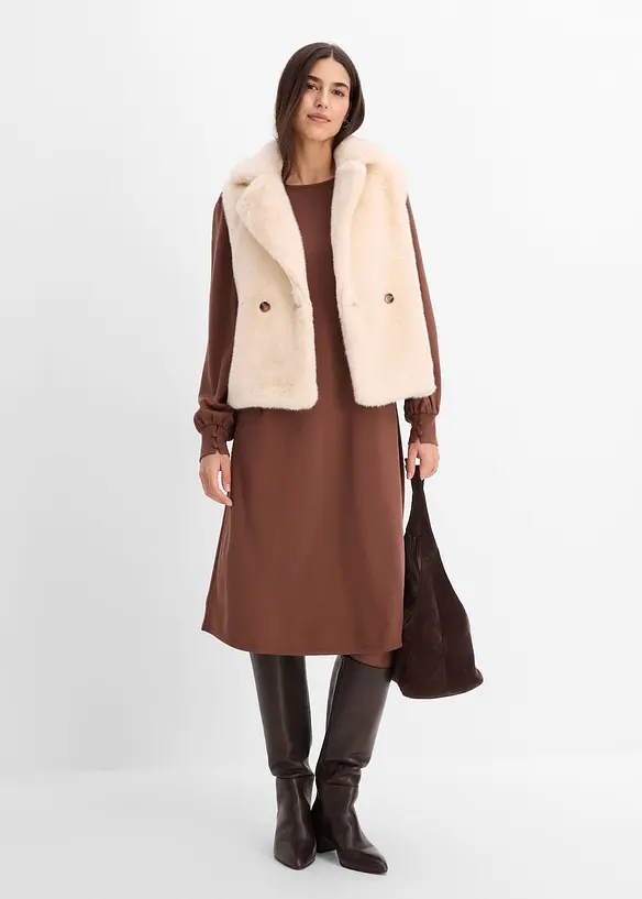Jerseykleid aus Punto di Roma, bonprix