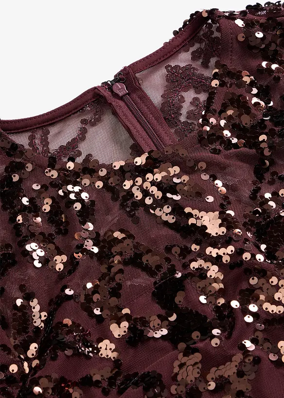 Combinaison avec haut brod&eacute; de sequins, bonprix