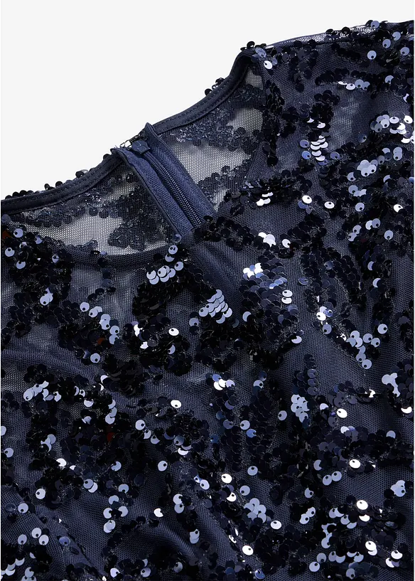 Combinaison avec haut brod&eacute; de sequins, bonprix