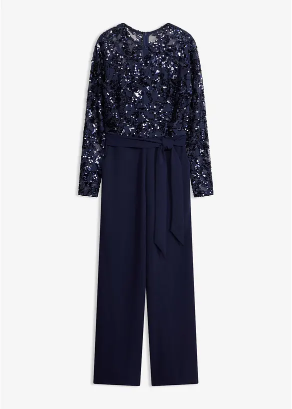Combinaison avec haut brod&eacute; de sequins, bonprix
