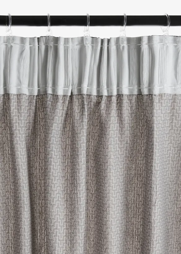 Jacquard Vorhang aus Bio-Baumwolle (1er Pack), bonprix