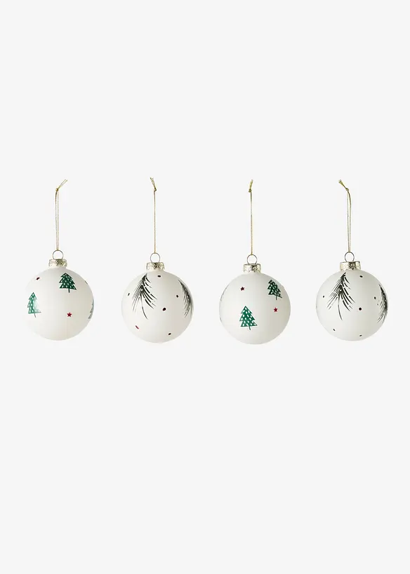 Weihnachtskugel (4er Pack), bonprix
