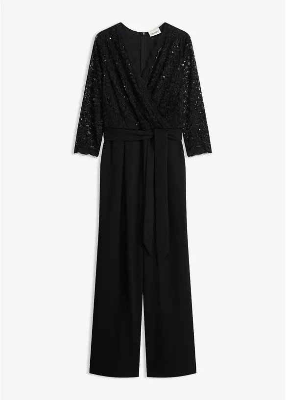 Combinaison &agrave; dentelle, bonprix