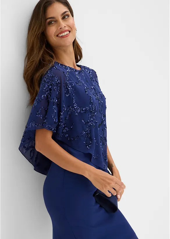 Robe de cocktail &agrave; sequins, bonprix