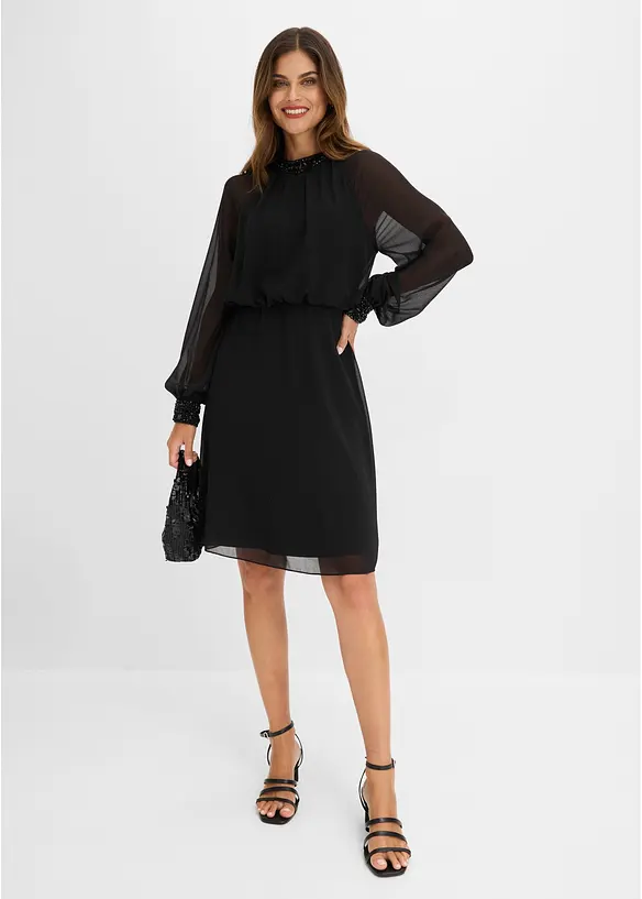 Robe de cocktail orn&eacute;e de strass, bonprix