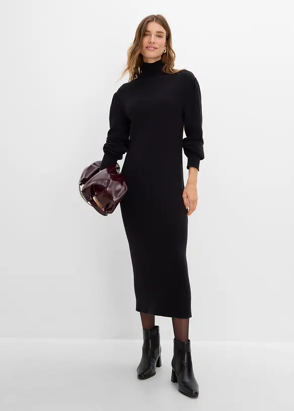 Strickkleid aus softem Viskose-Mix, bonprix
