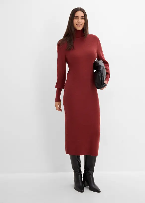 Strickkleid aus softem Viskose-Mix, bonprix