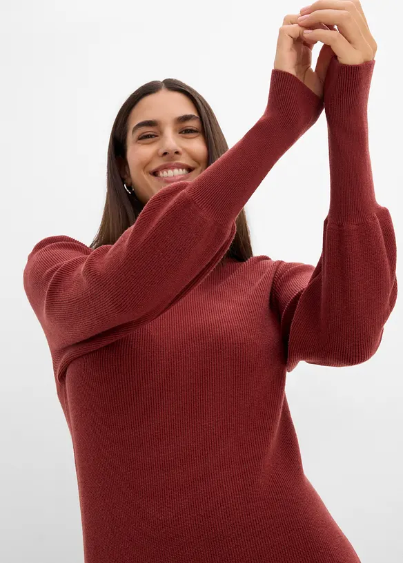 Strickkleid aus softem Viskose-Mix, bonprix