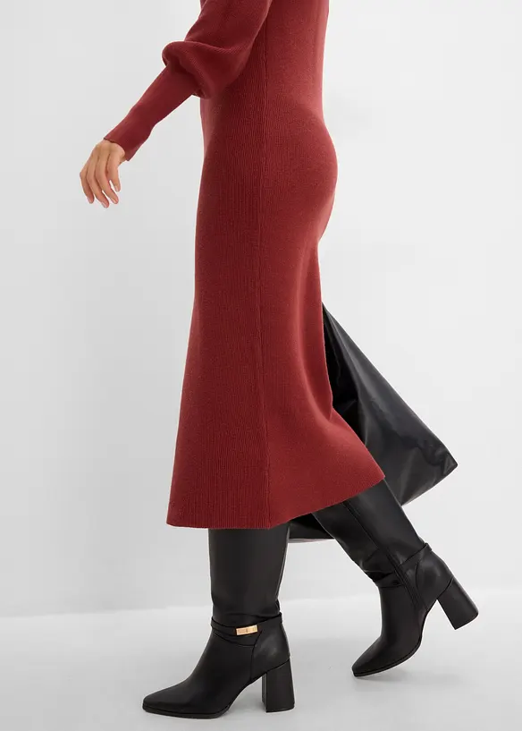 Strickkleid aus softem Viskose-Mix, bonprix