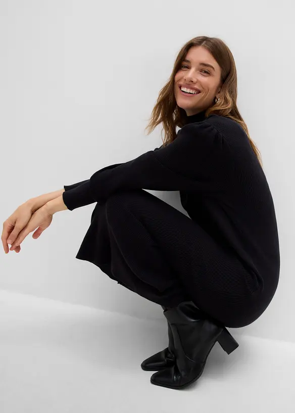 Strickkleid aus softem Viskose-Mix, bonprix