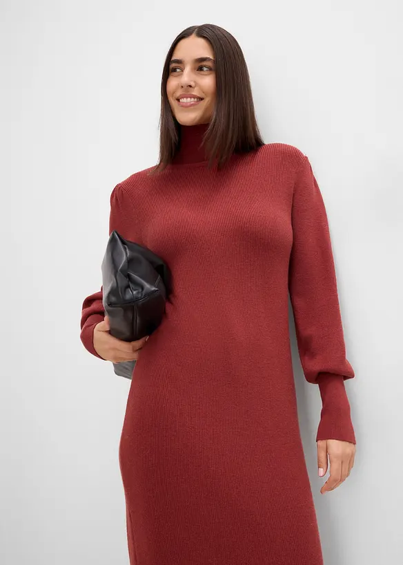 Strickkleid aus softem Viskose-Mix, bonprix