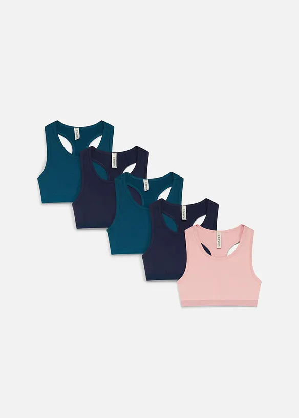 Brassi&egrave;res en coton extensible, bonprix