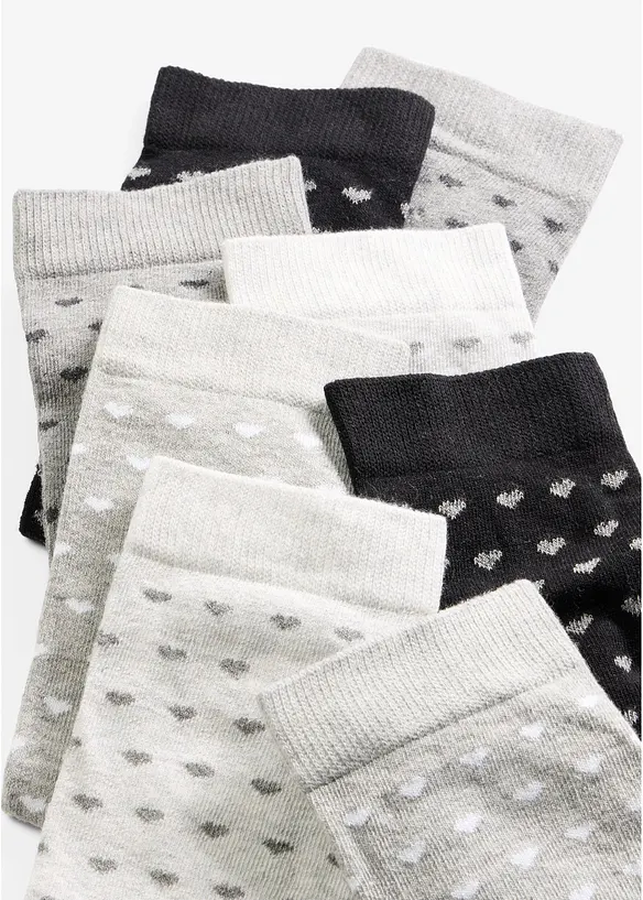 Socken mit Bio-Baumwolle (8er Pack), bonprix
