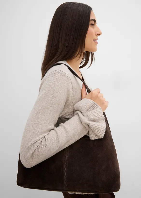Gilet en maille ajour&eacute;e, bonprix