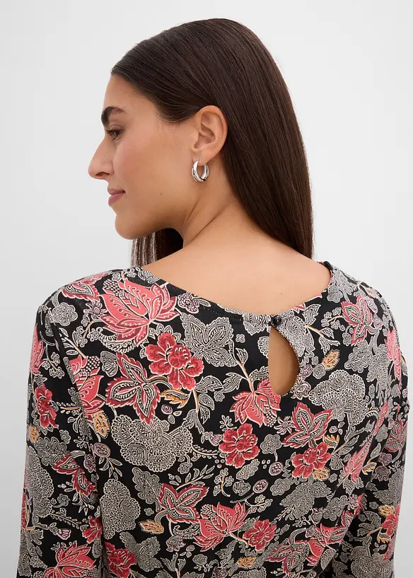 Jerseykleid aus softer Viskose, bonprix