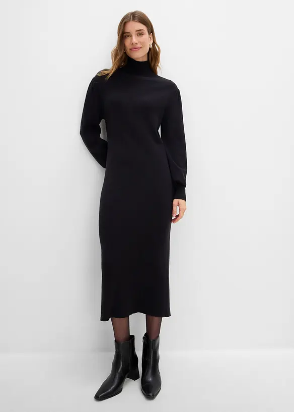 Strickkleid aus softem Viskose-Mix, bonprix