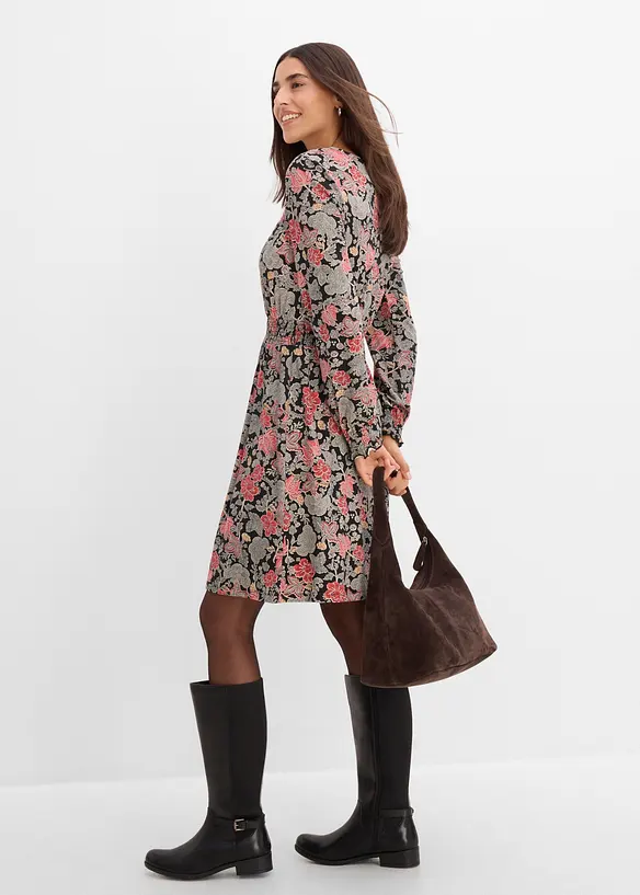 Jerseykleid aus softer Viskose, bonprix