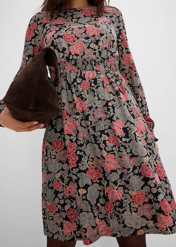 Jerseykleid aus softer Viskose, bonprix