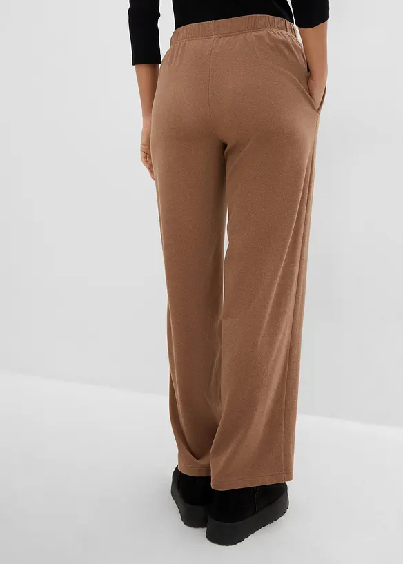 Schlupfhose aus weichem Rippjersey, bonprix