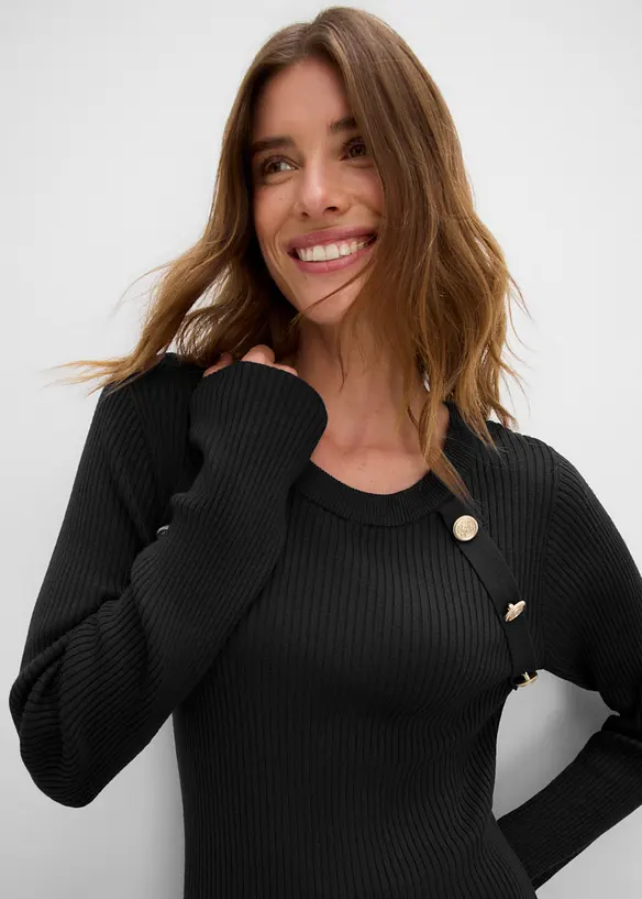 Strickkleid aus Viskose-Mix, bonprix