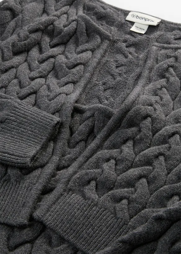 Robe en maille avec bol&eacute;ro, effet 2en1, bonprix