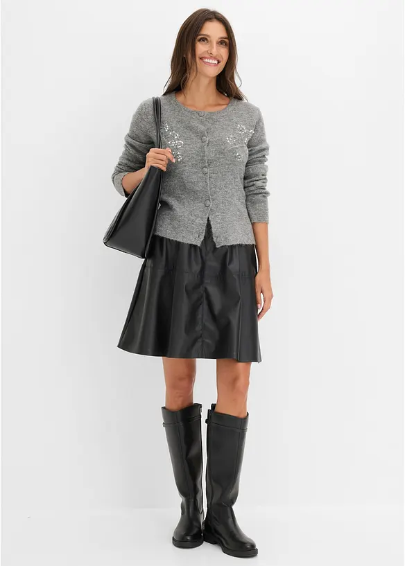 Gilet en maille confortable, bonprix