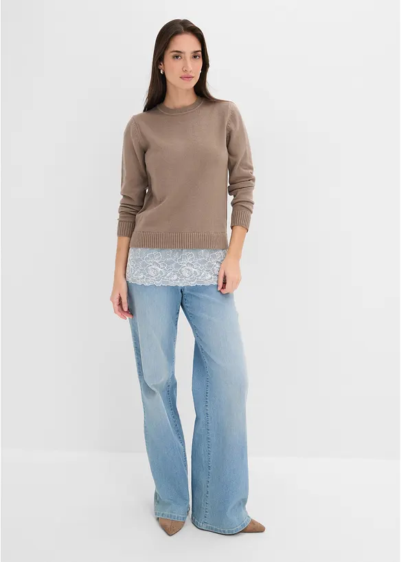 Pull en fine maille, bonprix