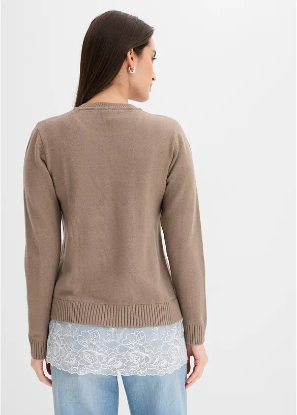 Pull en fine maille, bonprix