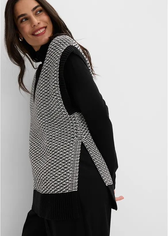 Pull sans manches oversize, bonprix