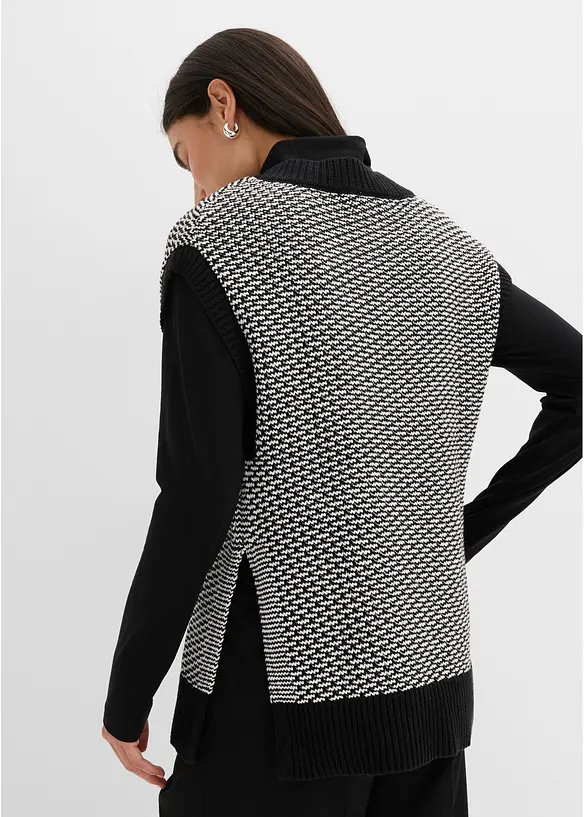 Pull sans manches oversize, bonprix