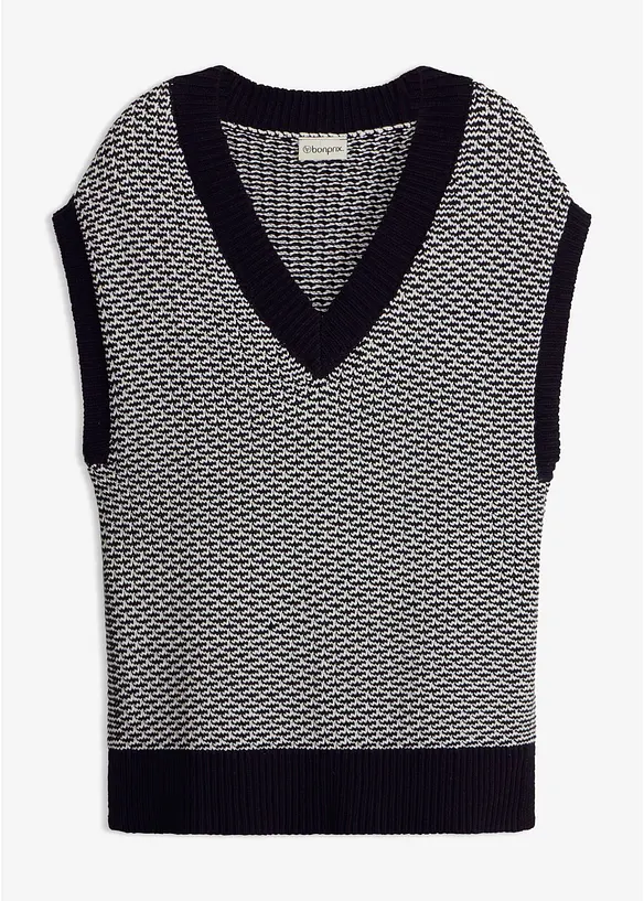 Pull sans manches oversize, bonprix