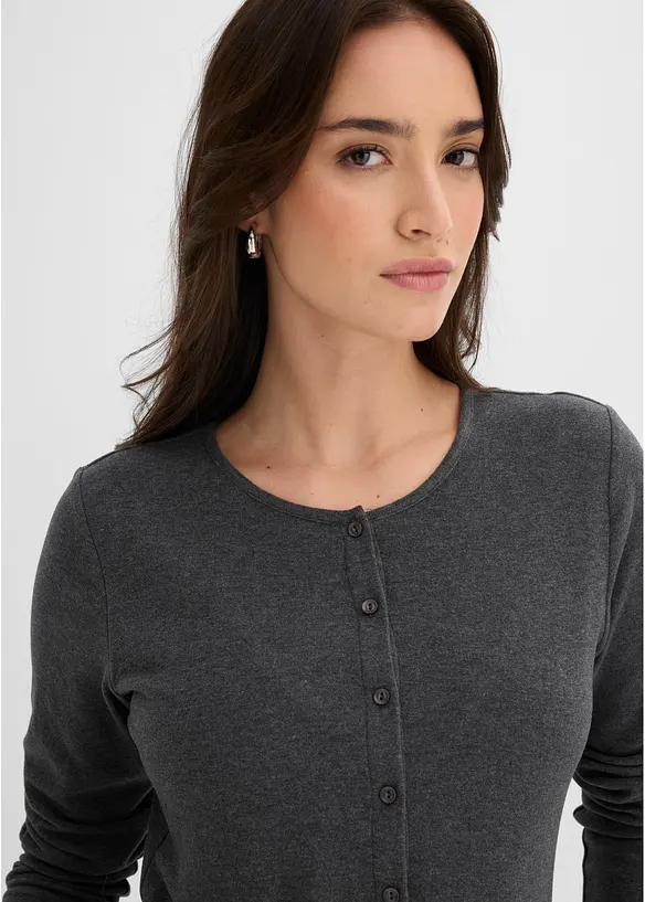 2-in-1-Shirt mit Spitze, bonprix