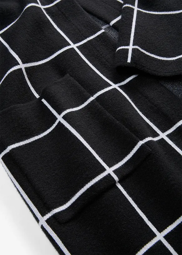 Gilet long en maille, bonprix