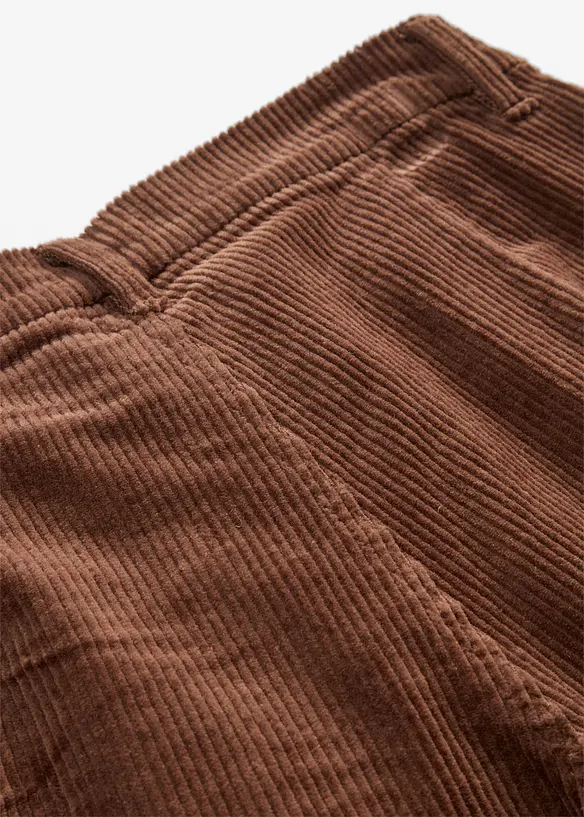 Pantalon en velours c&ocirc;tel&eacute; extensible, bonprix