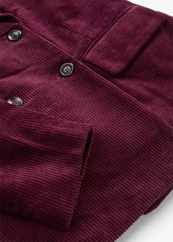 Blazer en velours c&ocirc;tel&eacute;, bonprix