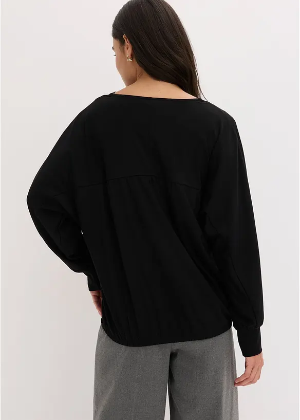 Fledermausshirt aus Viskose, bonprix