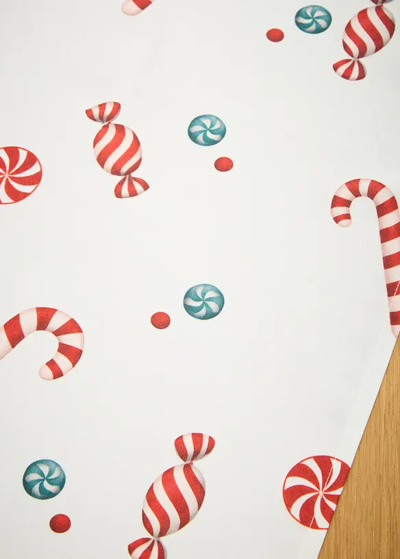 Tischl&auml;ufer mit Weihnachtsmotiv, wasserabweisend, bonprix