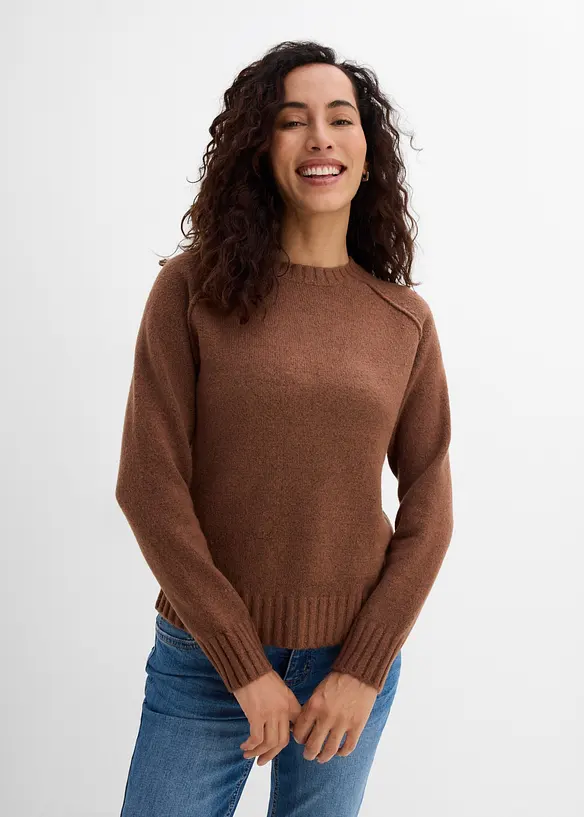 Raglan-Strickpullover, bonprix