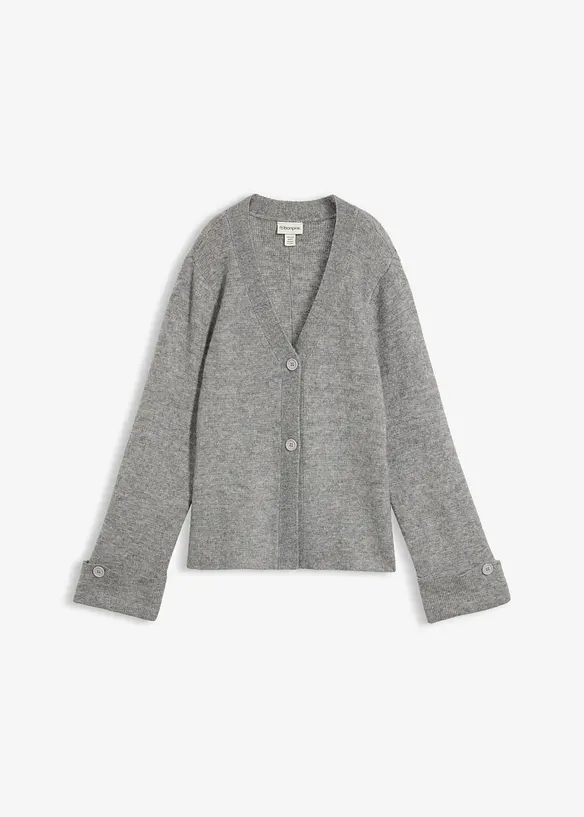 Gilet cintr&eacute; en fine maille, bonprix